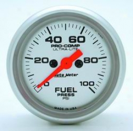 Universal Universall Auto Meter Fuel Pressure Gauge 4363