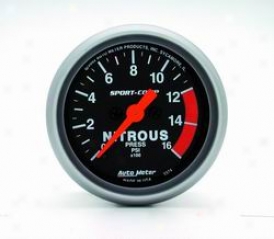 Universal Universal Auto Meter Nitrous Pressure Gauge 3374