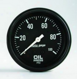 Universal Universal Auto Metdr Oil Pressure Gauge 232