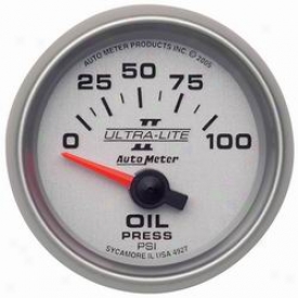 Universal Universal Auto Meter Oil Pressure Gauge 4927