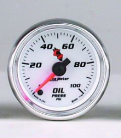 Universal Unjversal Auto Meter Oil Pressure Measure 7153