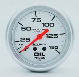 Universal Universal Auto Meter Oil Pressure Gauge 4423