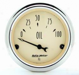 Total Universal Ajto Meter Oil Pressure Gauge 1827
