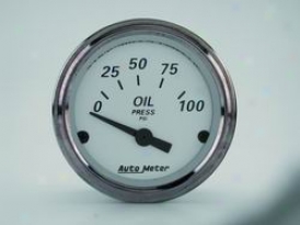 Universal Universal Auto Meter Oil Pressure Measure 1928