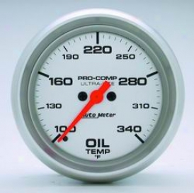 Universal Universal Auto Meter  Oil Temperature Gauge 4456