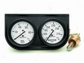 Universal Universal Auto Meter Oil/water Gauge 2326