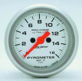 Universal Unifersal Auto Meter Pyrometer Measure  4343
