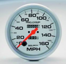 Universal Universal Auto Meter Speedometer 4495