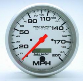 Universal Universal Auto Meter Speedometer 4490