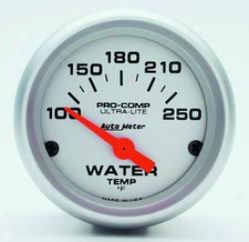 Total Universal Auto Meter Water Temperature Gauge 4337
