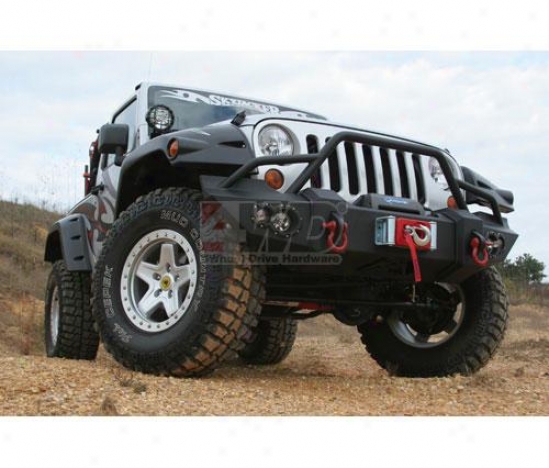 Lifestyle Winch Bumper With Pre-ruunner Grille Guard By Fab Fours