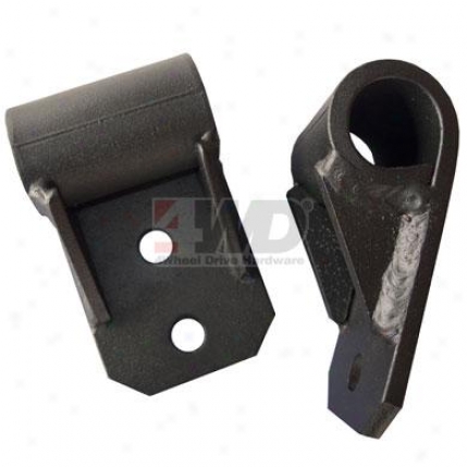 Shackle Frame Mount BracketsW ith Greasable Bolys And Bushings By Warrior Products