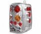 Crystal Clear Tail Lamps, Red/amber/clear Cap By In-pro Car Wear