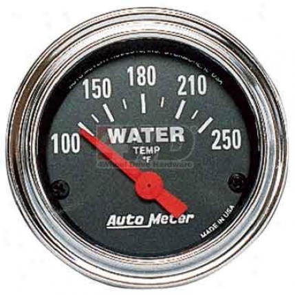 Traditional Chrome Series Temperature By Auto Meter
