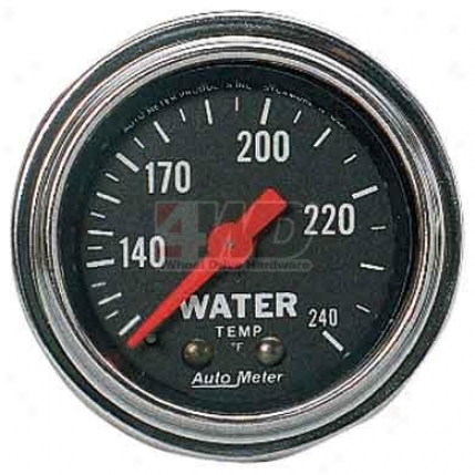 Traditional Chroem Series Water Temperature By Auto Meter
