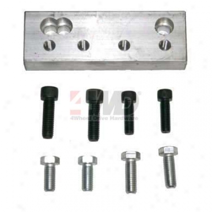 Transfer Case Cross Membe Spacer Plate By Advanced Adapters
