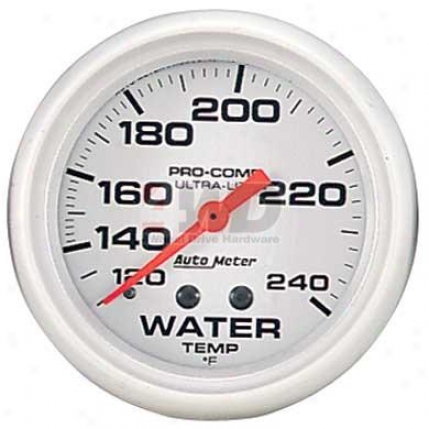 Ultra-lite Series Water Temperatur By Auto Meter