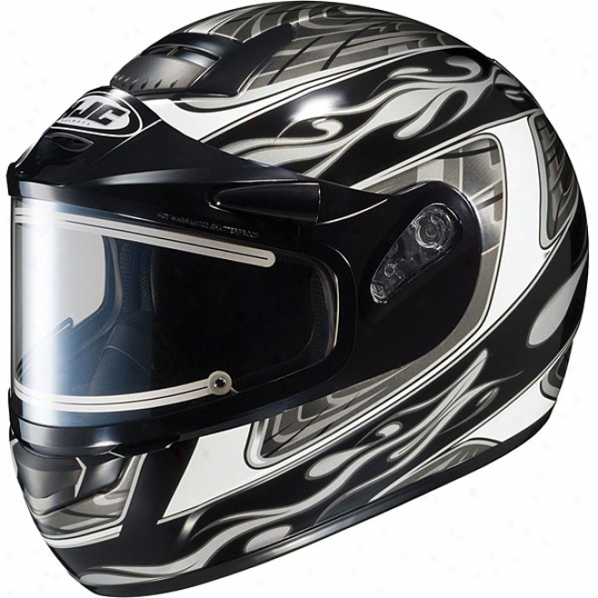 Cs-1 Sn Flare Snow Helmet With Electric Shield