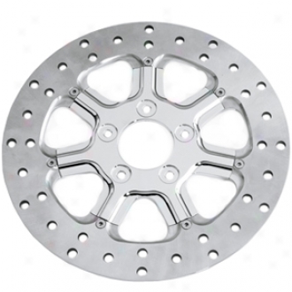 Diesel Chrome Two-piece Front Brake Rotor