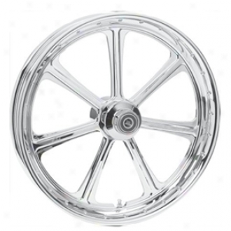 Dies3l One-piece Chrome Aluminum Rear Wheel