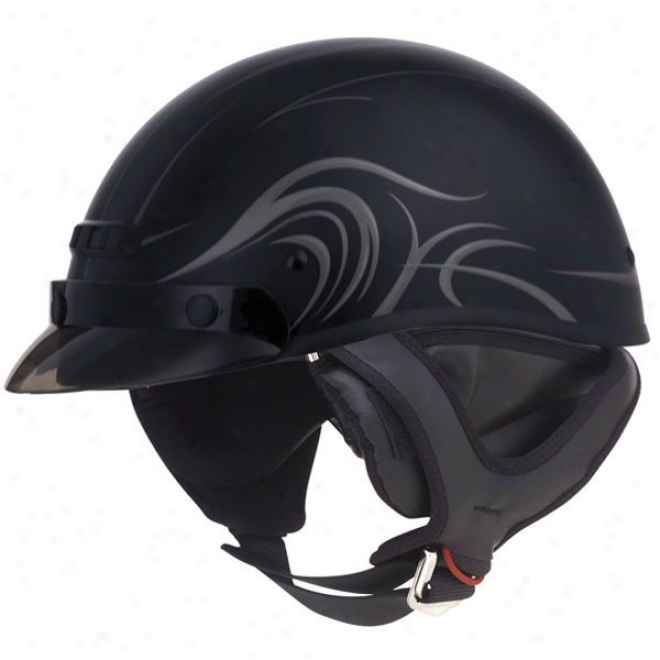 Gm 35x Half Helmet - Fully Dressed