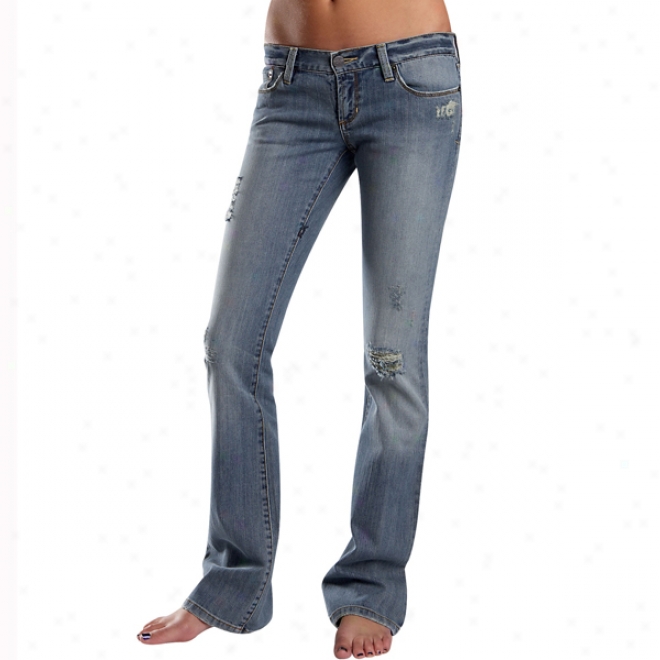 Womens Brilliant Destroyed Jeans