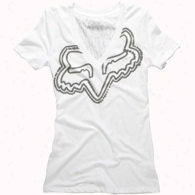 WomensF ox Street V-neck T-shirt