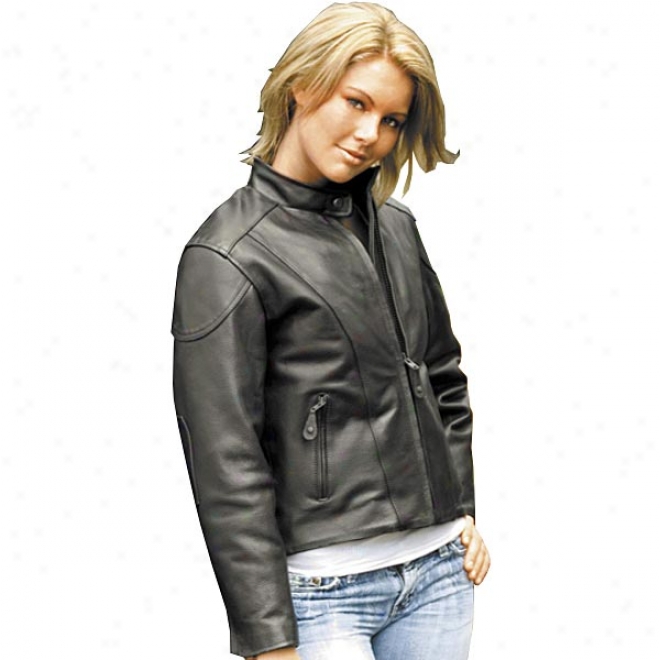 Womens Race Leather Jacket