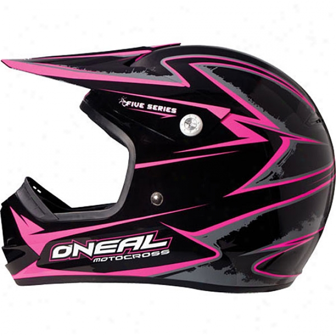 Youth Girls 5 Series Friction Helmet