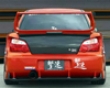 Chargespeed D-1 Widebody Rear Bumper W/ Carbon Diffuser Subaru Wrx Gda 02-03