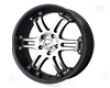 G-fx Or9 17x8.5  5x127  18mm Flat Black Machined Face