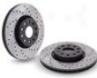 Neuspeed Cross-drilled Rotors - Left Front And Right Front Volkswagen Golf 2.0l Tdi Vi 10+