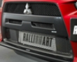 Ralliart Carbon Look Front End Garnish Mitsubishi Evo X 08+