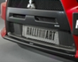 Ralliart Carbon Look Front Under Garnish Mitsubishi Evo X 08+