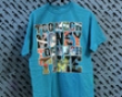 Rogue Status The Line Up Mens T-shirf Turquoise
