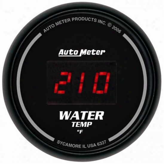 Auto Meter Sport-comp Digital Wter Temperture Gauge
