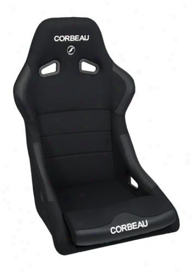 Corbeau Seats Forza Black Cloth Wide
