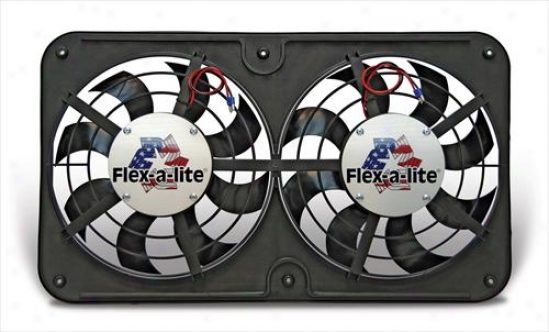 Flex-a-lite Electric Dual Puller Fan By Flex-a-lite&#174