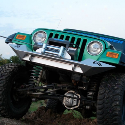 Jeep Tj/lj Lifestyle Winch Bumper Without Grill Guard By Fab Fours