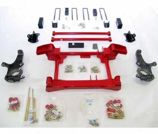Rancho Suspension, 4 In. Front/4 In. Rear, Lift Kit W/whocks
