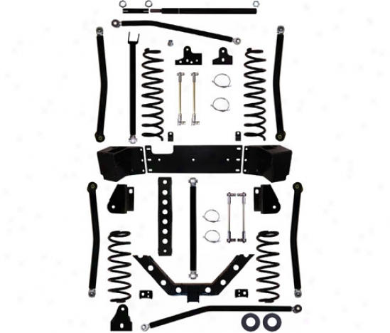 Rock Krawler 5.5&quot; X-factor Plus Long Arm Suspension System By Rock Krawler Tj559951