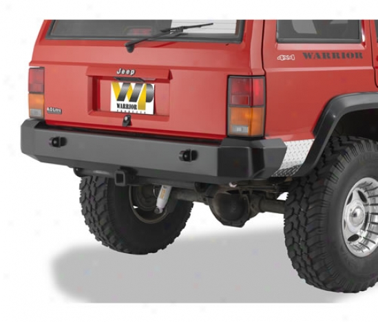 Warrior Products Standard Rear Bumper With D-ring Brackets By Warrior 568